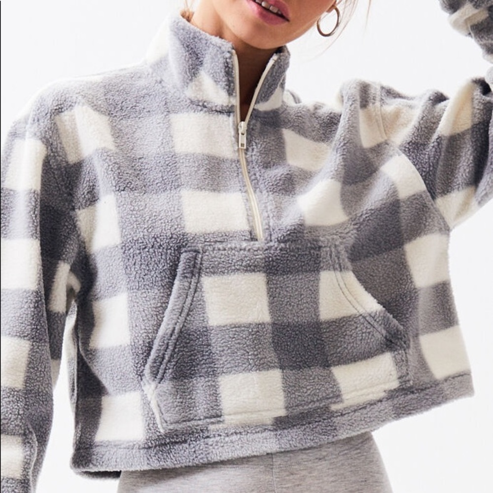 LA Hearts Aspen Half-zip Sweatshirt